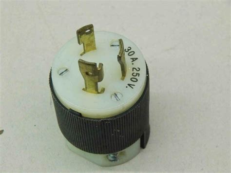 Hubbell 231A Twist Lock Plug 30 Amp, 250V, Male – MC-Sales, llc