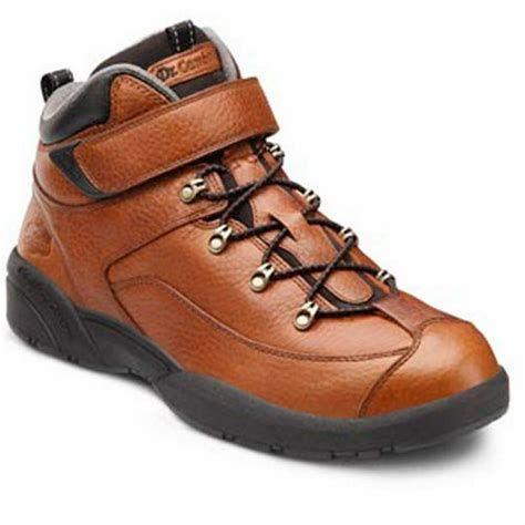 Dr. Comfort - Dr. Comfort Ranger Men's Hiking Boot: 11.5 Wide (E/2E) Chestnut Elastic Lace w ...