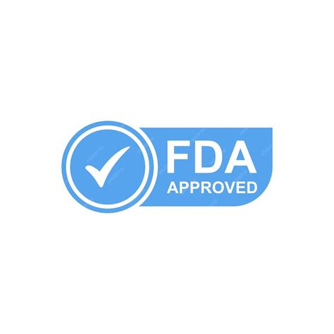 Premium Vector | FDA Approved Food and Drug Administration icon, symbol, label, badge, logo, seal