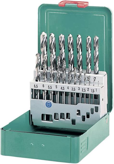 Heller 19 Piece HSS Cobalt Stainless Steel Drill Bit Set | Conrad.com