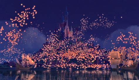 Pics For > Tangled Lanterns Castle | Tangled lanterns scene, Tangled lanterns, Floating lanterns