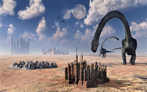 Prehistoric Civilizations.2. Digital Art by Mark Stevenson - Fine Art ...