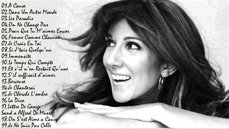 Top 20 French Songs Of Celine Dion / Celine Dion Greatest Hits. | Celine dion greatest hits ...