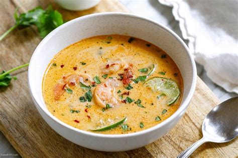 Thai Shrimp Soup Recipe – Easy Shrimp Soup — Eatwell101