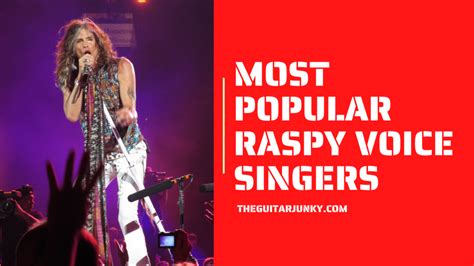 10 Most Popular Raspy Voice Singers RANKED