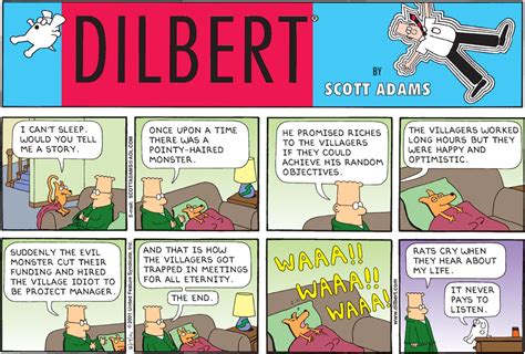 Leadership:The 10 Funniest Dilbert Comic Strips About Idiot Bosses..."If you've Ever had a Boss ...