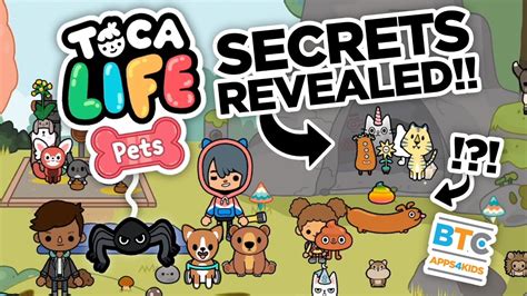 HIDDEN ANIMALS + SECRETS Toca Life: Pets - YouTube