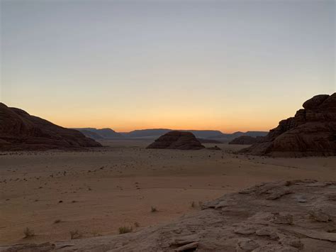 Wadi Rum sunrise, Jordan