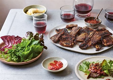 LA Galbi: LA-style Korean barbecue short ribs with ssam sauce recipe