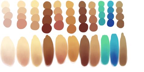 Skin Tones by TRICKof-theMIND | Cores de pele, Paleta de cores de pele, Cores