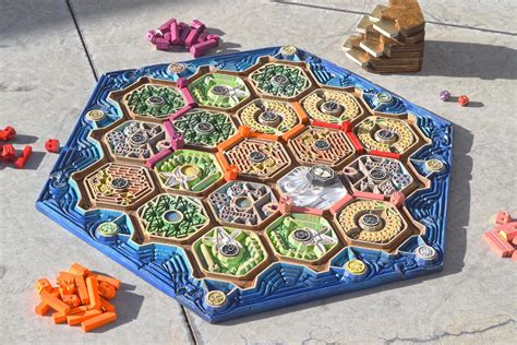 Catan board game pieces - protectionwest