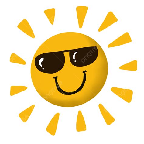 Sun Wearing Sunglasses Clipart Transparent PNG Hd, Sun Smile Wearing Sunglasses, Sun, Smile ...