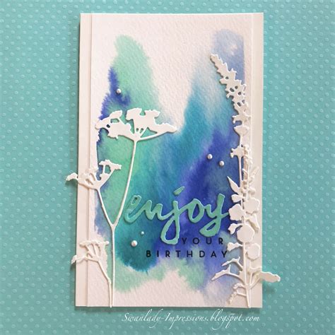 Swanlady Impressions: Watercolour background 1 | Watercolor cards ...