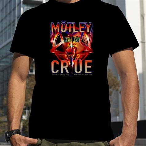 Motley Crue New York 2022 The Stadium Tour New York Event Shirt