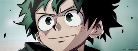 My Hero Academia - Izuku Midoriya Smile 2K wallpaper download