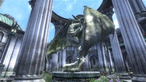 UESP on Twitter: "Pictured: The Statue of Akatosh in the Talos Plaza ...