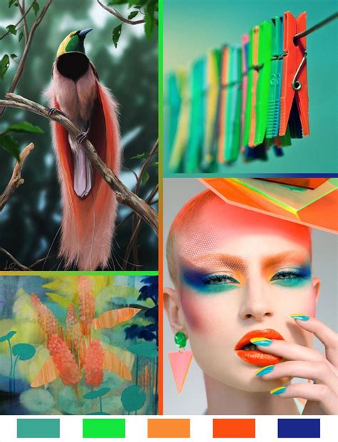 Bird of Paradise: Monday Color Mood Boho Patterns, Textures Patterns, Color Trends, Color Combos ...