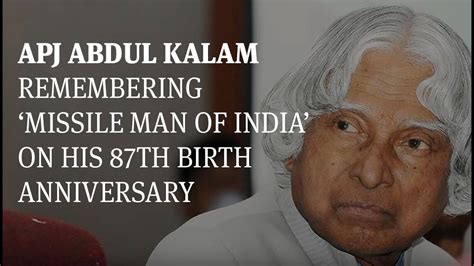 Apj Abdul Kalam Missile Man Of India