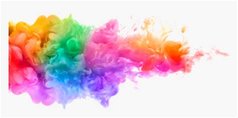 #colorful #smoke - Color Explosion Transparent Background, HD Png ...