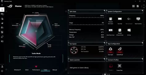 Armoury Crate operating modes explained: Silent vs Performance vs Turbo ...