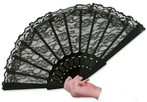 BLACK LACE FAN Music in Motion