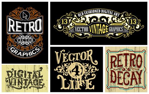 Vintage Logos | i´m crazy for those old logos, so i tried to… | Flickr