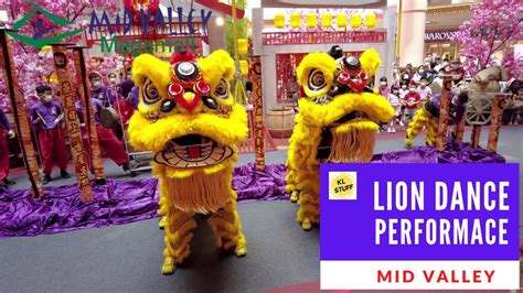 2022 Lion Dance Performance @ Mid Valley Megamall , KL, Malaysia (23/01/2022) - YouTube