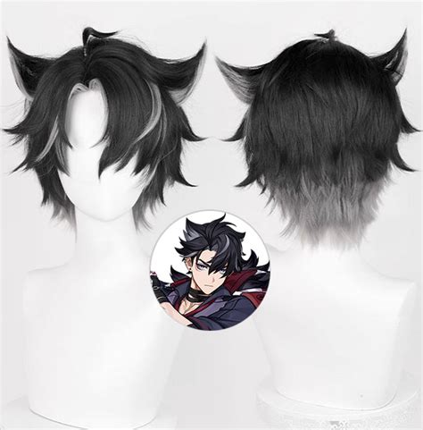 Genshin Impact Wriothesley Cosplay Wig – Winkcosplay