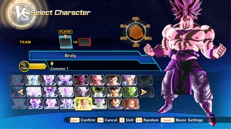 (UPDATED) Chronologically Organized Character Select Screen! – Xenoverse Mods