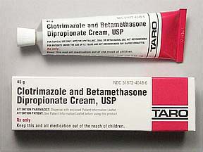 CLOTRIMAZOLE & BETAMETHASONE DIPROPIONATE CREAM CRM 1/.05% 45GM | Real Value Rx