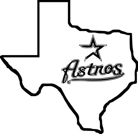 Printable Houston Astros Coloring Pages