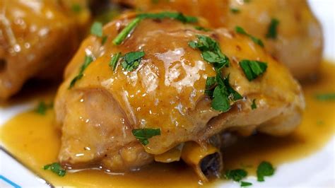 Pollo al ajillo receta de la abuela - Cocina Casera y Facil