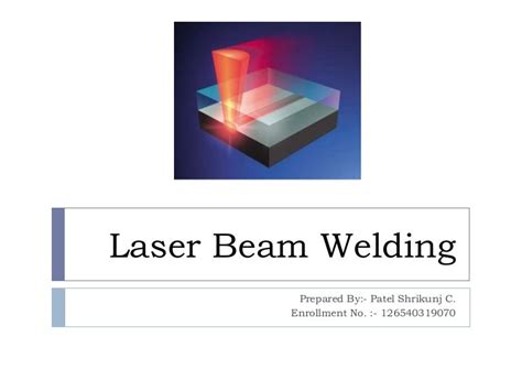 Laser beam welding