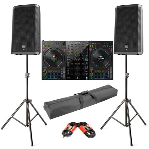 Pioneer DJ DDJ-FLX10 & Speakers | DJ Controller Package