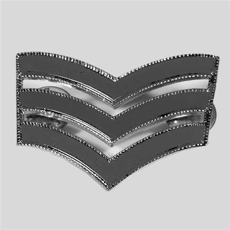 Police Sergeant Metal Stripes Chevrons – Frontline Kit UK