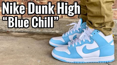 Nike Dunk High “Blue Chill” Review & On Feet - YouTube