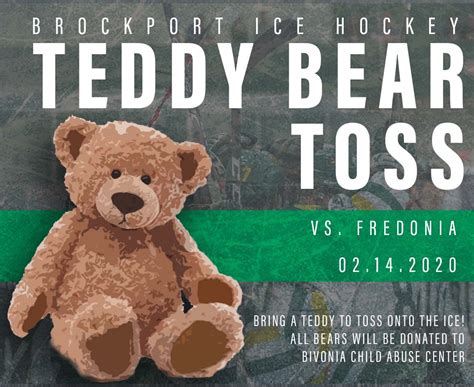 BROCKPORT STATE ICE HOCKEY: Teddy Bear Toss