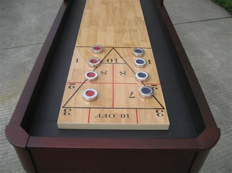 Attractive Indoor Shuffleboard Table , Custom Shuffleboard Table For ...