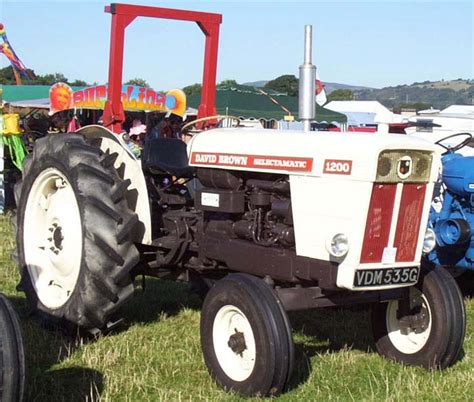 David Brown 1200 Selectamatic Tractor 1968