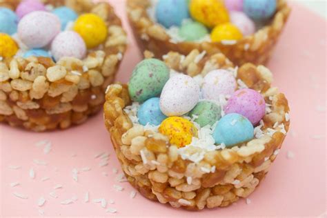 Healthy Rice Krispie nests | Easter Treats