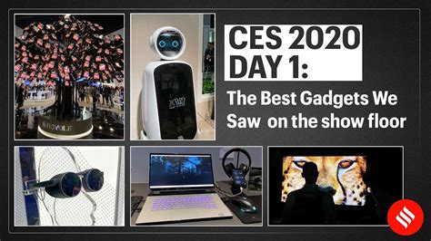 CES 2020 Day 1: The best gadgets that we saw on the show floor - YouTube