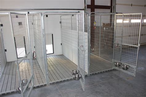 Indoor Dog Kennel System | ... Kennels) - Ideal for Indoor/Outdoor Dog Kennel Systems from K9 ...