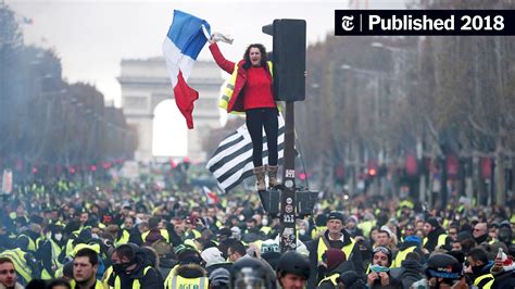 Tear Gas and Water Cannons in Paris as Grass-Roots Protest Takes Aim at ...