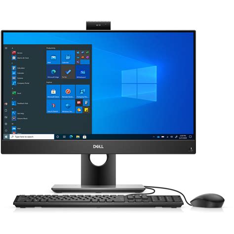 Dell 23.8" OptiPlex 7490 All-in-One Desktop Computer V1MK9 B&H