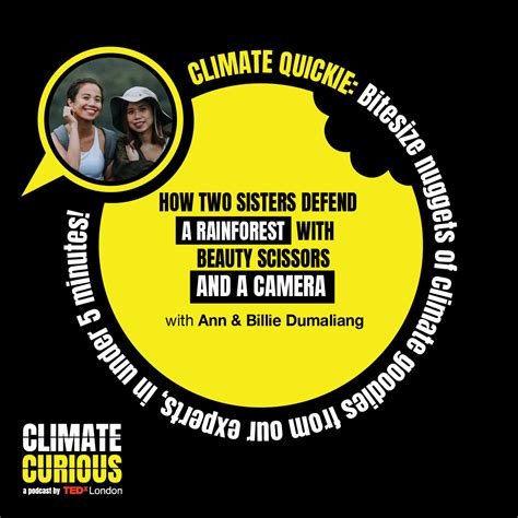 Climate Quickie: How two sisters defend a rainforest with a pair of beauty scissors and a camera ...