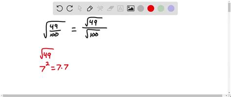 SOLVED:Simplify. √(100)+√(49)