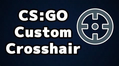 CS:GO How to get a Custom Crosshair - YouTube