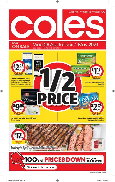 Coles Catalogues & Specials from 28 April