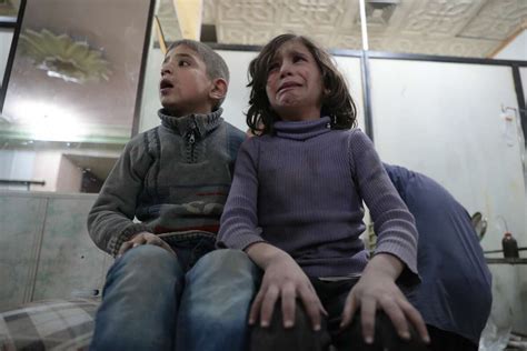 Images of children in war-torn Syria show brutal impact on region's innocent