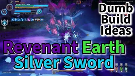 Revenant Earth Silver Sword - Dauntless Build - YouTube